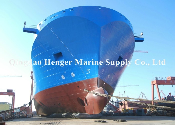 Heavy Lifting D0.5-4.5 Ship Launching Airbags Salvage Aid Airbags