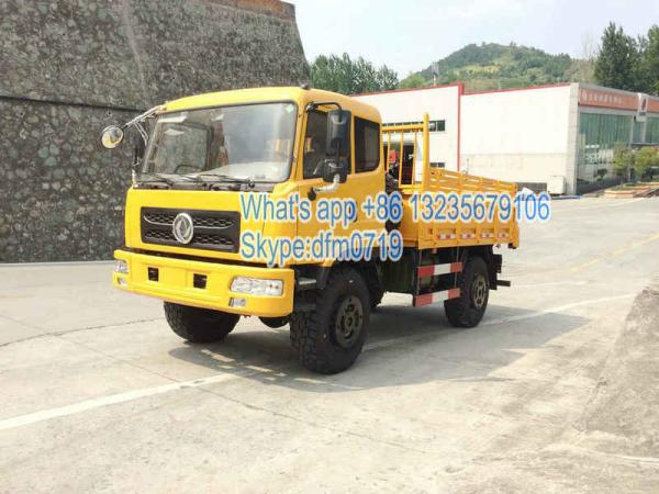 Euro3 Cummins 170HP Dongfeng 4x4 EQ2070GZ Off-Road Truck, Dongfeng Camiones
