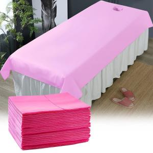 China Disposable Massage Table Sheets, Waterproof Massage SPA Bed Cover Sheets 31.5 X 71 Non Woven Fabric Breathable wholesale