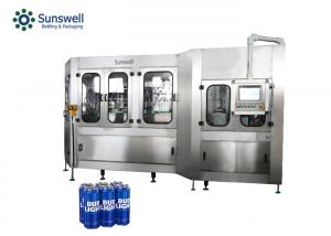China Automatic High Speed Beer Can Filler Machine Carbonated Bottling Machine wholesale