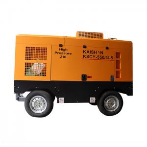 China Portable Screw Air Compressor For Jack Hammer Digging Construction on sale