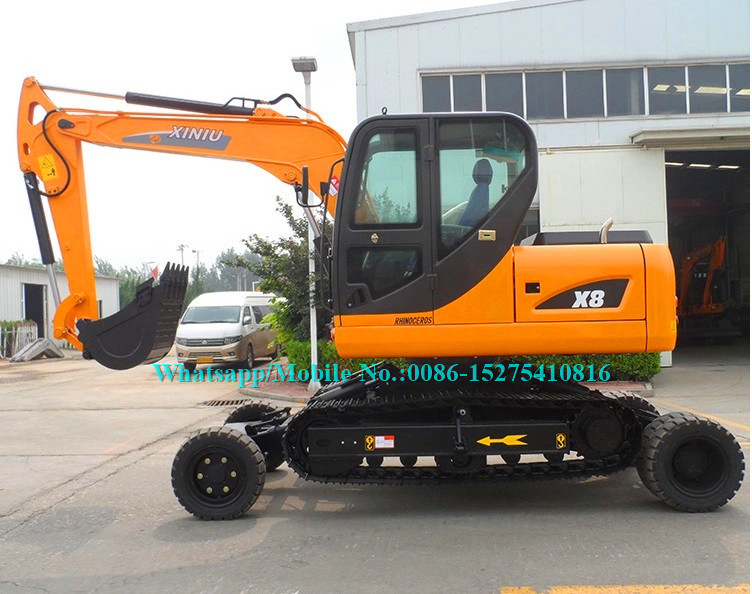 Crawler Mounted Excavator Heavy Earth Moving Machinery With GERMANY REXROTH Pump