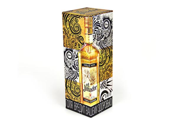 Customized Square Recycled Paper Gift Boxes , Movable Cylindrical Tubes Wine