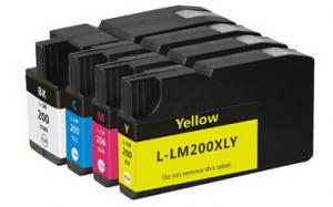 China lexmark OfficeEdge Pro4000c/Pro4000 compatible Lexmark 200/lexmark 210  ink inkjet cartridge for lexmark 200 with chip on sale