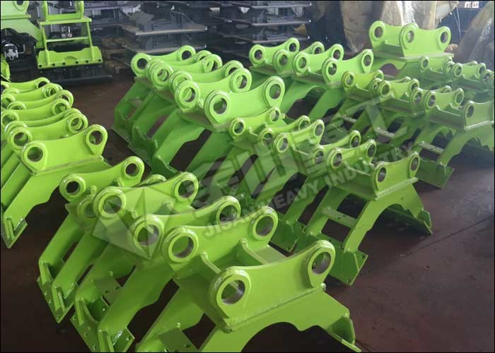 Lower Noise Hydraulic Excavator Plate Compactor For Kobelco Excavator SK60 SK55