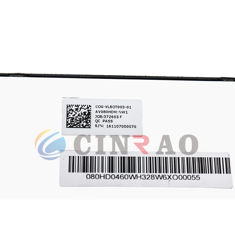 AV080HDM-NW1 (C0G-VLB0T003-01) Car LCD Display Screen Module GPS Navigation Support