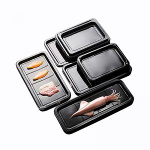 China 290 X 190 X 20 Mm PP Plastic Vacuum Skin Pack Tray For Beef Steaks on sale