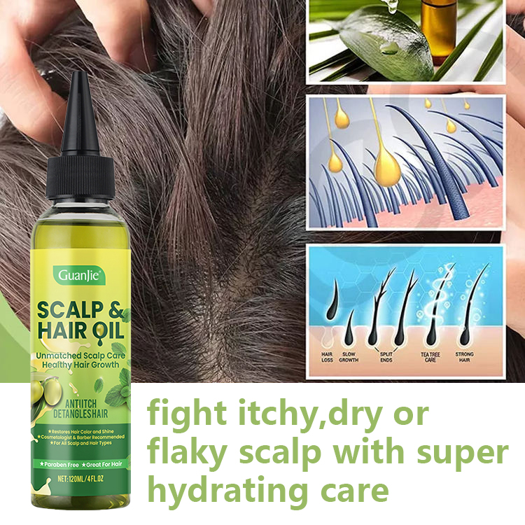Tension Relief Oily Scalp Treatment For Hair Loss Prevention And Growth Promotion