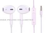 Flexible In Ear Headphones With Mic 3.5mm Jack Plug Customized Color Durable
