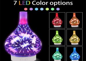 China 100ML Portable Installation Wholesale 3D Glass Crystal Ultrasonic Aromatherapy Essential Oil Diffuser wholesale