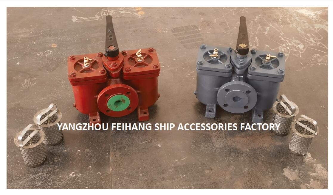 Low Pressure Duplex Fule Oil Filter - Duplex Low Pressure Crude Oil Filter Filter MODEL-AS40 CB/T425-94