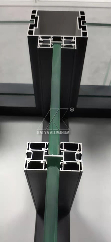 6063 Aluminum Extrusion Alloys Private Customization Frame Building Office Partition