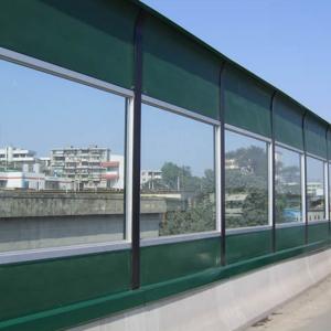 China Highly Flexible Impact Resistant Clear Polycarbonate Sound Barrier Wall on sale