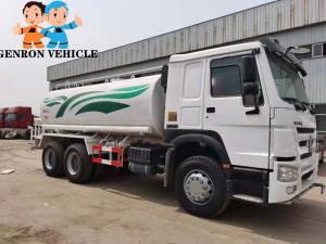 China 12 Tons 15 Cubic New Watering Tank Cart With 10 Wheel 6 X 4 Howo used trailer chassis wholesale