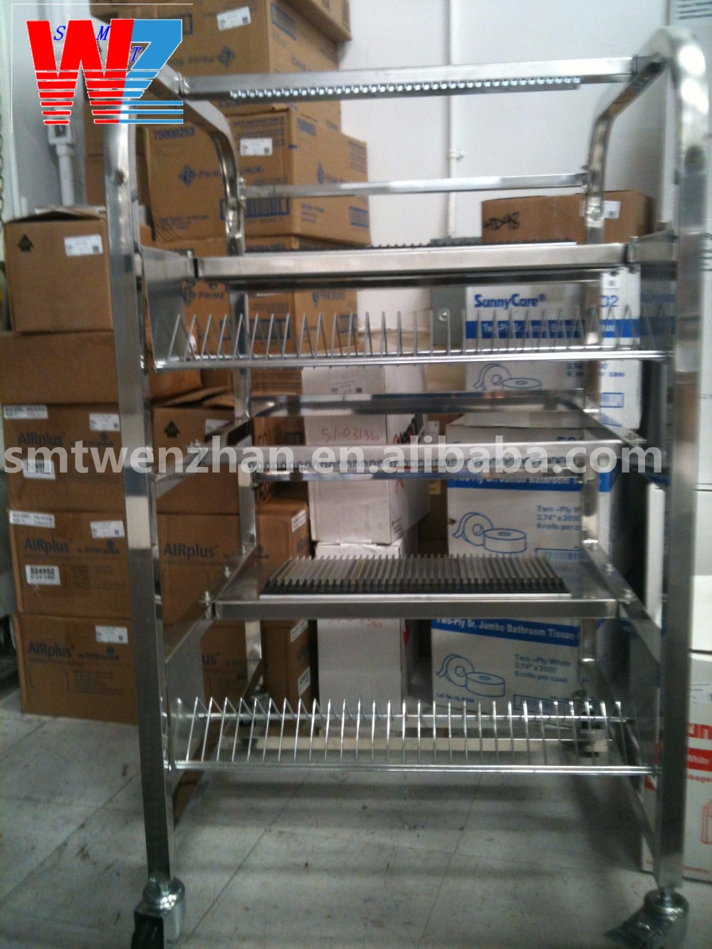 Corrosion Proof SIEMENS X Feeder Cart SMT Machines