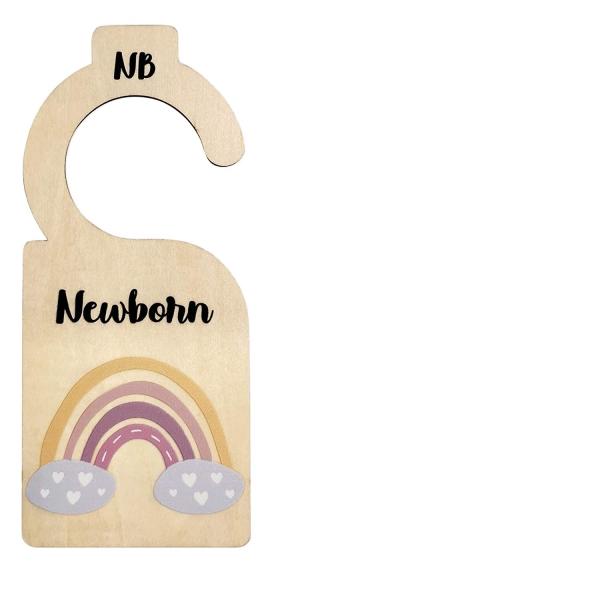 Baby Closet Dividers Double Sided Baby Nursery Size Dividers Arrange Clothes by
