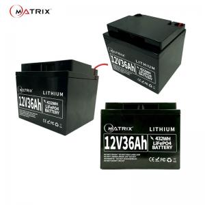 China 12V 36Ah LFP Lifepo4 Battery For Network Switches Communication Networks on sale