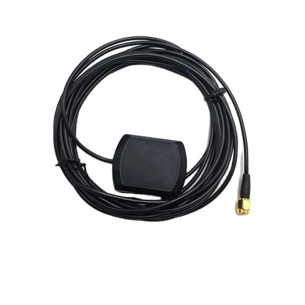 Active Magnetic Mount GT5 Connector Antenna for 1575.42MHz Center Frequency GPS
