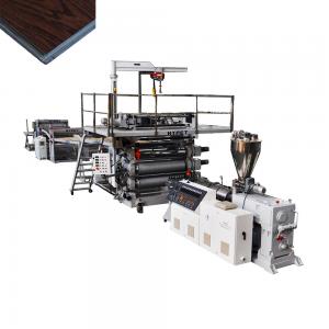 China SPC Flooring Sheet extrusion machine / Stone plastic compoiste flooring board line wholesale