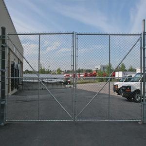 China Industry Used Galvanized Chain Link Fence With Gates Diamond Chain Link Fencing wholesale
