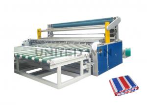 China Fully Automatic Tarpaulin Fabric Folding Making Machine Tarpaulin Finishing Machinery wholesale