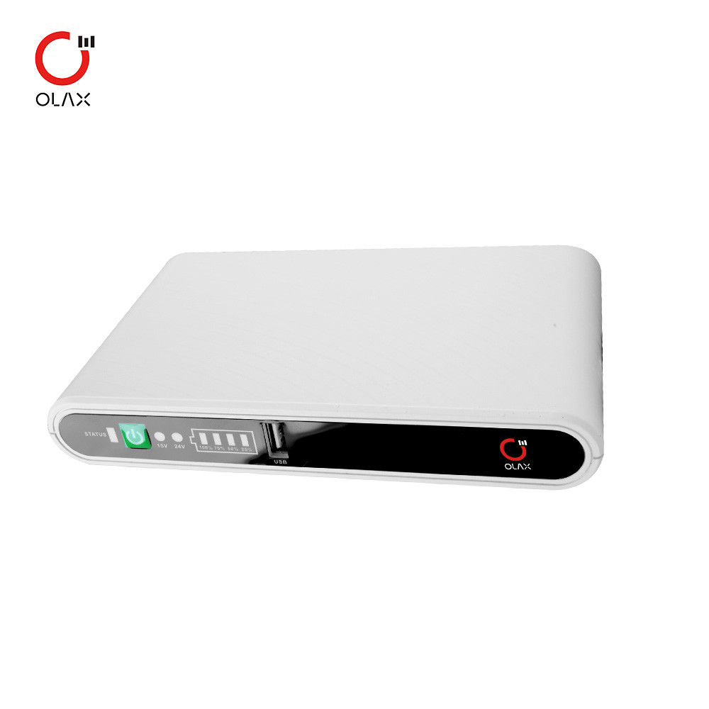 OLAX POE D3 Smart UPS DC Output 20000mah 74WH Battery Capacity mini UPS Backup for wifi router