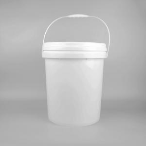 China Recyclable 5 Gal 70mil Food Safe Bucket White FDA Approved on sale