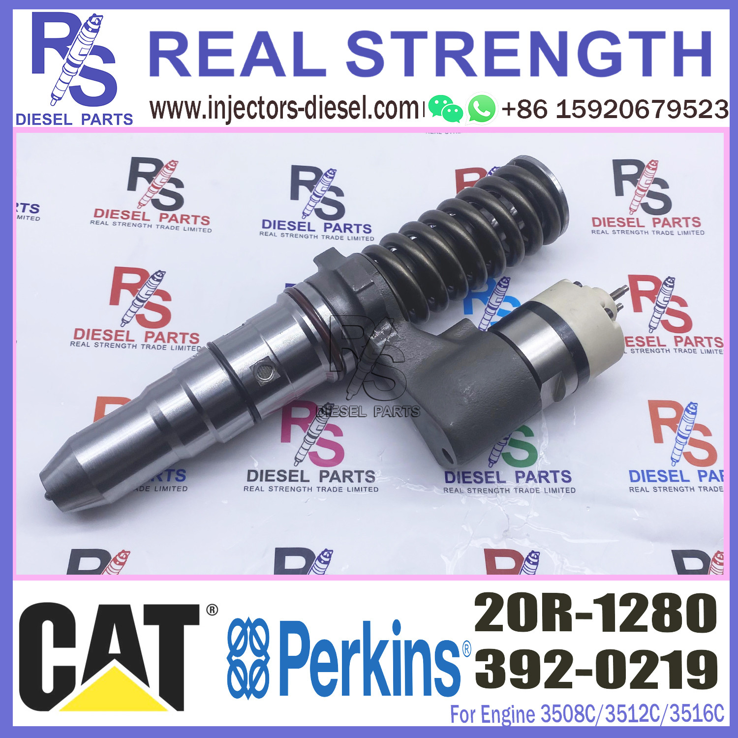Diesel 3508C/3512C/3516C engine injector nozzles 392-0219 20R-1280 for common rail