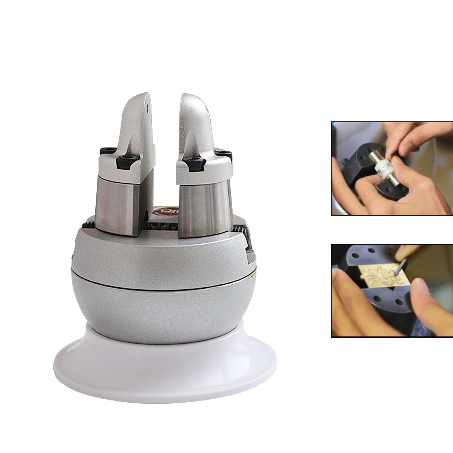 Ball Diameter 78mm Jewelry Engravers Ball Vise 360 Rotation