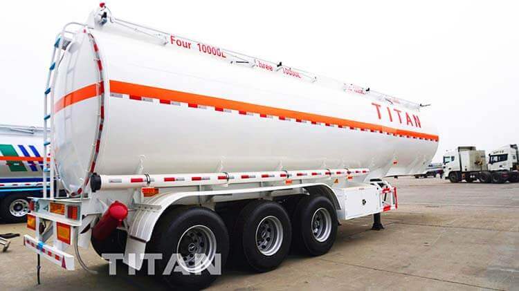 45000 Liters Petrol Tanker Trailers for Sale in Zimbabwe Harare