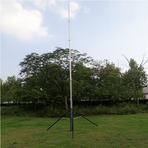 12M 6063 Alu Push Up Portable 40ft Telescoping Pole