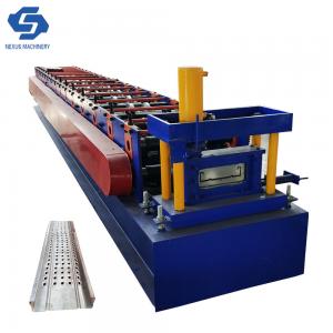 China                  Wall Board Scaffold Sheet Forming Machine Foot Pedal Plate Roll Formed Machinery              on sale