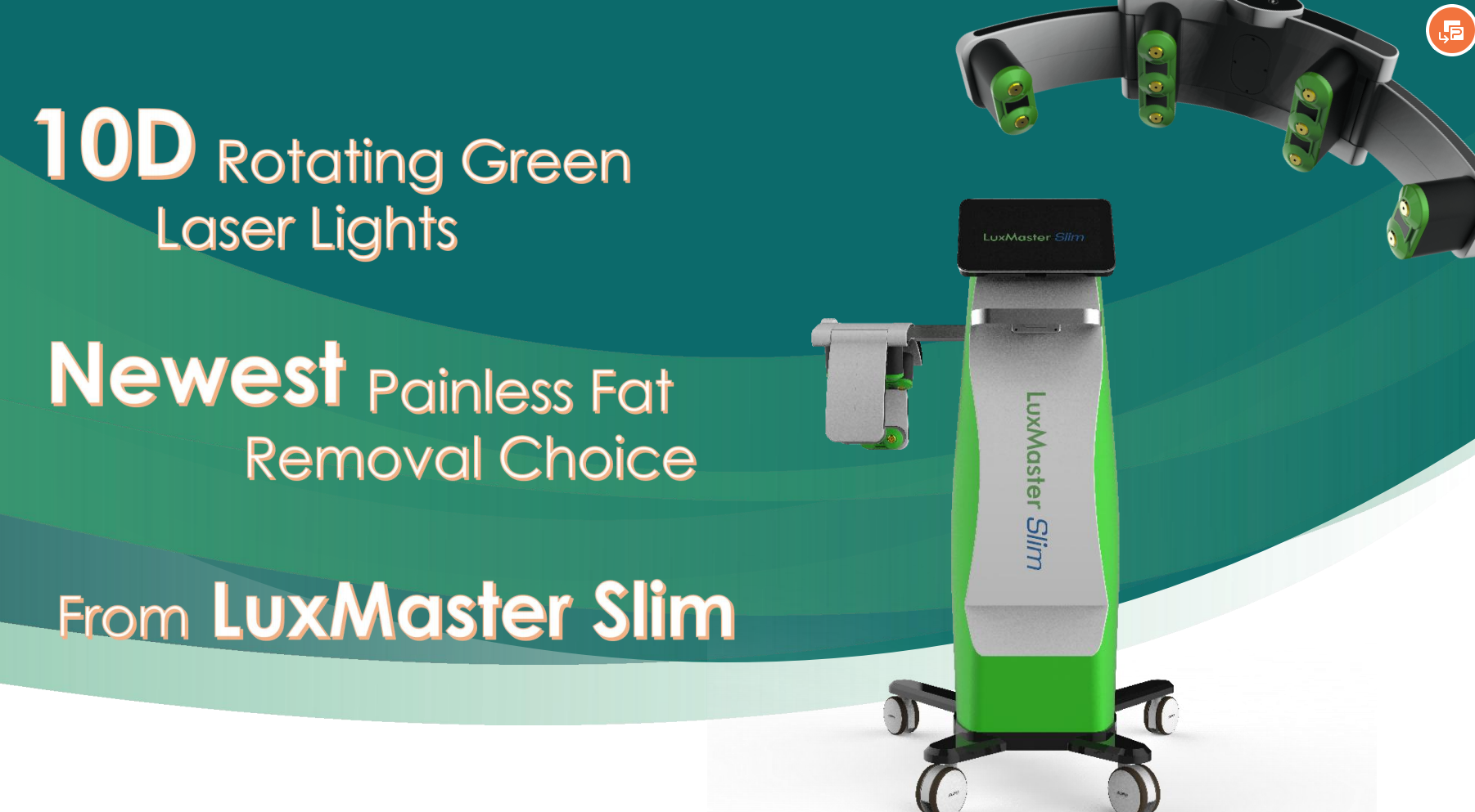 Fat Buring Cold Laser Therapy Machine 10D Diodes 532NM Weight Loss Device