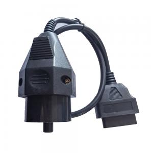 China Black 20 Pin OBD Port Cable , Practical Diagnostic Connector Cable wholesale