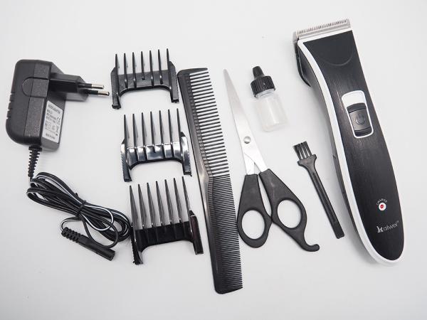 Z-303 Rechargeable Battery Hair Cutter Set with 3 Guide Combs Professional Hair