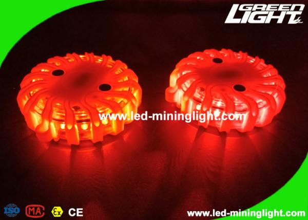 Rechargeable Waterproof Magnetic Led Warning Light with SOS Flashing Beacons