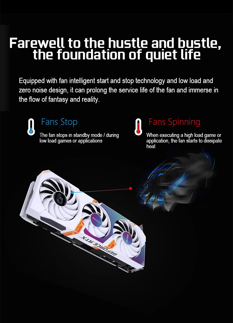 650W PC Gaming Graphics Cards IGame GeForce RTX 3070 Ultra W OC