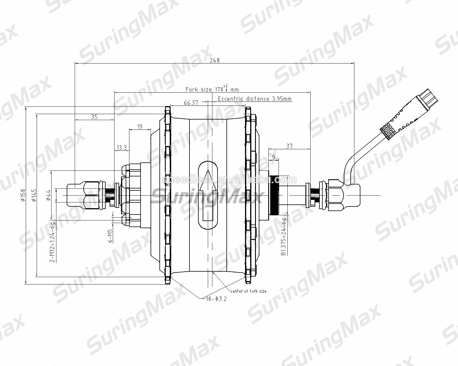 48v500w dc motor