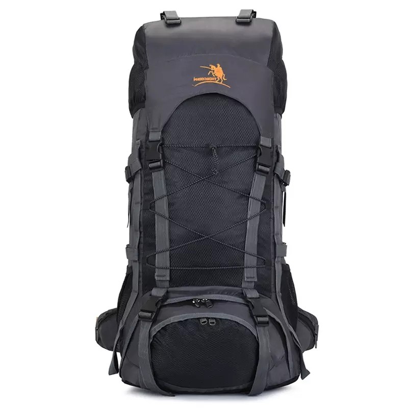 Blue 60L Waterproof Camping Backpack BSCI Mountain Climbing Backpack