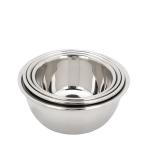 Stainless-Steel Mixing Bowls Set Of 6 Mixing Food Salad Bowl with OEM ODM