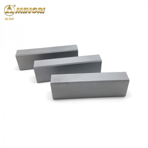 Quality Cemented Carbide Flat Bar Strip For Jaw Crusher Tips VSI Stone Crushing for sale