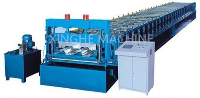 Blue Color Smart Sheet Metal Forming Equipment With 688mm Width PPGI Coil