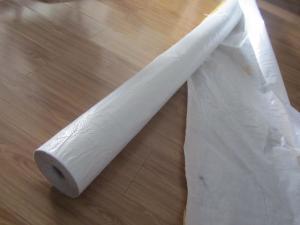 China logo printed lumber wrap pe tarpaulin fabric wholesale