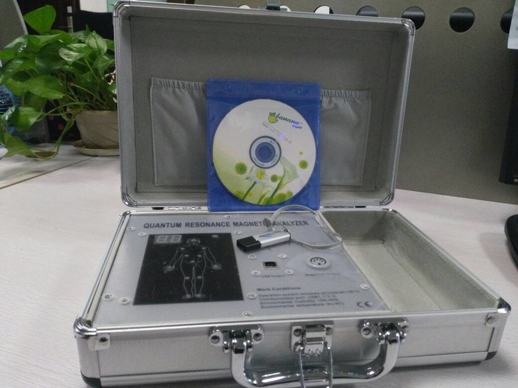 Romanian Language Software Version 44 Reports Quantum Body analyzer Silver Color Box