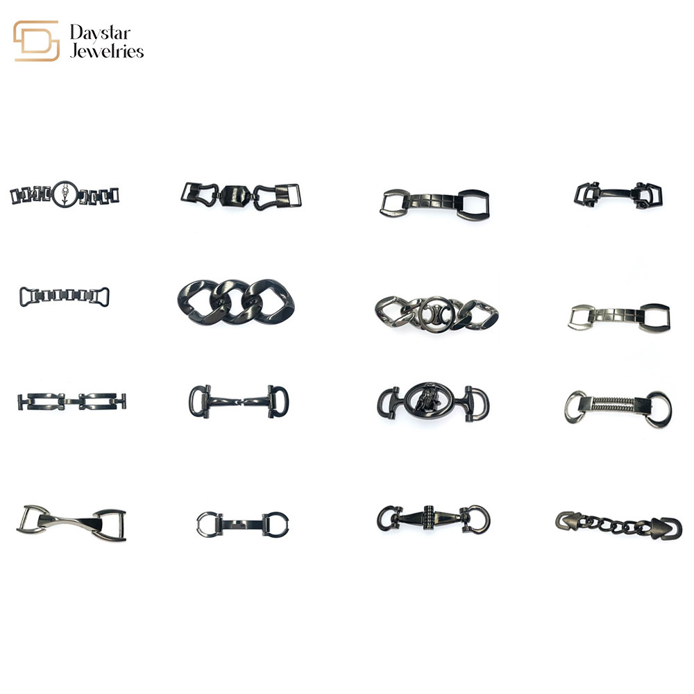 Shoes Clothing Bag Metal Ornaments Accessories Custom Metal Chain Buckle