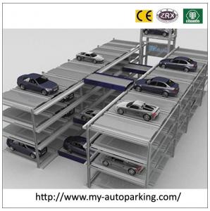 Five Level Automated Conveyor Smart Car Parking Equipment Underground Parking Garage Desig