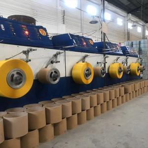 China Semi Automatic Double Station PP Strapping Band Winding Machine wholesale