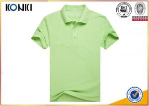 China Men Colorful Custom Polo Shirt With Heat Transfer / Silk Screen Print Logo wholesale