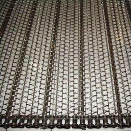Alkali Resisting A3 steel Furnace Conveyor Belt For Food