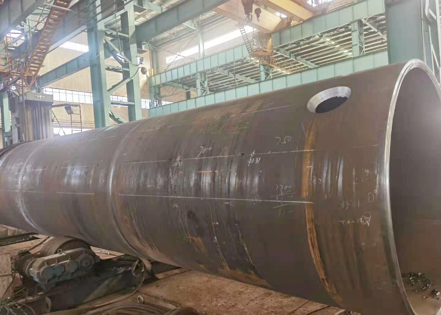 ASME Coal Fired Carbon Steel Boiler Mud Drum High Temp Withstand